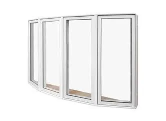 Bow windows