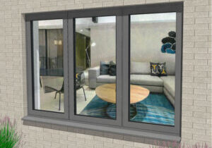 3 panel casement windows